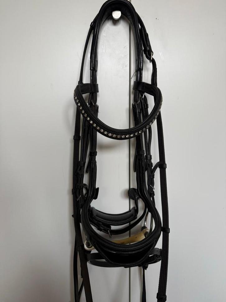 Anatomisch kieffer hoofdstel maat full & trust inno sens bit, Dieren en Toebehoren, Paarden en Pony's | Hoofdstellen en Tuigage