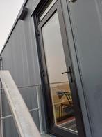 Nieuwe kunstof deur met bovenlicht en raamkozijn, Doe-het-zelf en Verbouw, Kozijnen en Schuifpuien, Kunststof, Deurkozijn, Zo goed als nieuw