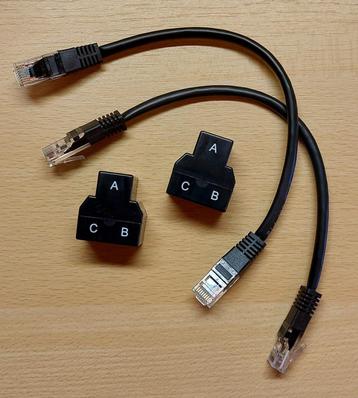 UTP-optimizer RJ45 (koppelstuk, internet verdubbelaar) beschikbaar voor biedingen