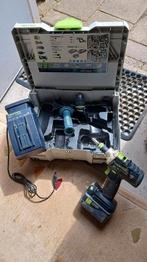 Festool DRC 18/4 accuboormachine, Doe-het-zelf en Verbouw, Gereedschap | Boormachines, Ophalen, Gebruikt, Variabele snelheid, Boor- en Schroefmachine