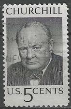 USA 1965 - Yvert 781 - Sir Winston Spencer-Churchill (ST), Postzegels en Munten, Ophalen, Noord-Amerika, Gestempeld