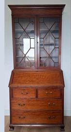 Antieke Secretaire met Opbouw, Antiek en Kunst, Ophalen