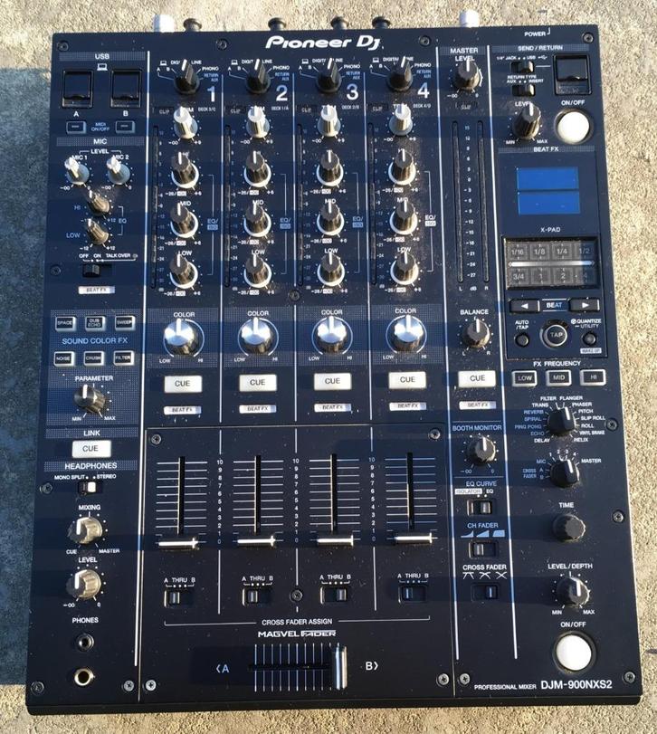 Pioneer DJ DJM-900NXS2 dj mixer mengpaneel voor 1645 euro, Muziek en Instrumenten, Mengpanelen, Zo goed als nieuw, Minder dan 5 kanalen