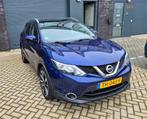 Nissan Qashqai Tekna 1.2 Dig-t 85KW 2WD 2014 Blauw 360 Leder, Auto's, Voorwielaandrijving, 4 cilinders, Blauw, Leder