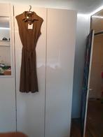 Mooij - traveljurk mouwloos - donker bruin - maat L, Kleding | Dames, Jurken, Bruin, Mooij, Maat 42/44 (L), Nieuw