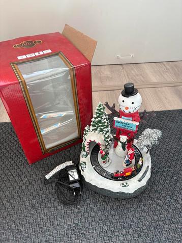 Luville – Santa and Snowman met rijdend treintje beschikbaar voor biedingen