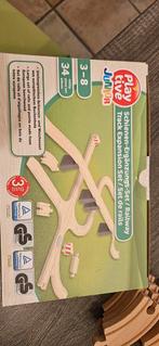 Playtive Junior Houten Trein Set - Uitbreidingsset, Ophalen of Verzenden, Zo goed als nieuw, Jongen of Meisje