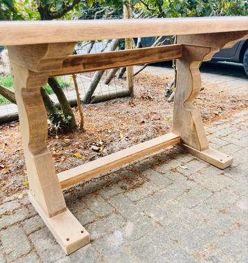 Eikenhouten side table - Landelijke Stijl beschikbaar voor biedingen