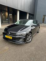 Volkswagen Polo R line 1.0 TSI 95pk 2021 Zwart NAP, Auto's, Voorwielaandrijving, 1063 kg, Origineel Nederlands, Handgeschakeld