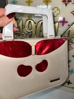 Schitterende design clutch / tas, perfect cadeau voor kerst, Ophalen of Verzenden, Zo goed als nieuw, Rood, Handtas