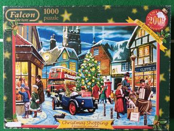 FALCON PUZZEL  CHRISTMAS SHOPPING  1000 STUKJES beschikbaar voor biedingen