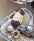 Schaaltje met decoratie koekjes, Ophalen of Verzenden