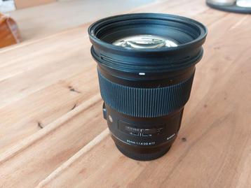 Sigma 50mm f/1.4 DG HSM Art Canon EF beschikbaar voor biedingen