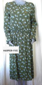 HARPER & YVE 🍂zijdenzachte allover print jurk mt XS, Verzenden, Zo goed als nieuw, Harper & Yve, Maat 34 (XS) of kleiner