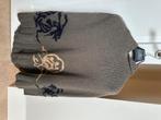 Replay poncho – taupe, wol maat S, Maat 38/40 (M), Bruin, Replay, Ophalen of Verzenden