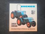 Tractor folder Eicher 342 S 342 AS, Ophalen of Verzenden, Zo goed als nieuw