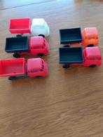 Te koop 5 stuks plastic daf vrachtwagens kiepwagens, Antiek en Kunst, Ophalen
