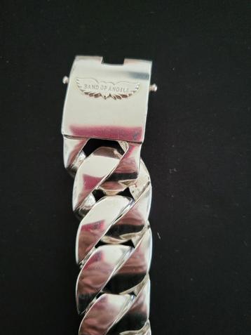 ZILVER 925 armband BAND OF ANGELS NIEUW 217 gram 18 cm beschikbaar voor biedingen