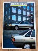 Renault 21 brochure modeljaar 1988, Boeken, Auto's | Folders en Tijdschriften, Ophalen of Verzenden, Zo goed als nieuw, Renault