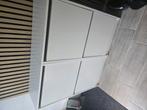2 x Ikea Bissa Schoenenkast 2 vakken, wit, 49x28x93 cm, Huis en Inrichting, Woonaccessoires | Kamerschermen, Ophalen, Gebruikt