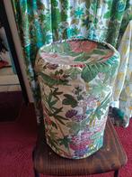 Dixan ton waspoeder bekleed  retro vintage stof opberg ton, Verzamelen, Retro, Ophalen of Verzenden, Huis en Inrichting