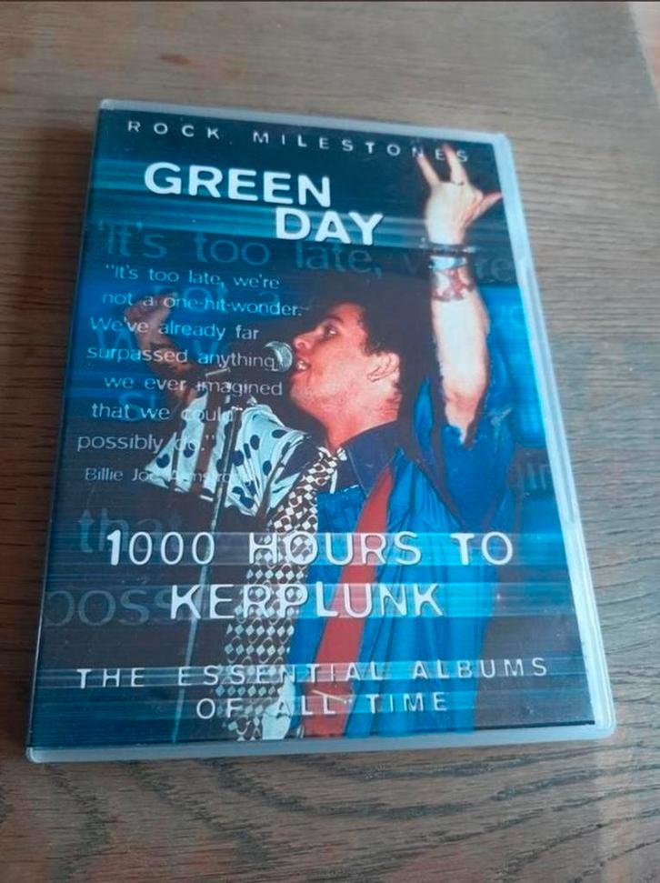 Green Day 1000 hours to Kerplunk dvd., Cd's en Dvd's, Dvd's | Muziek en Concerten, Zo goed als nieuw, Documentaire, Ophalen of Verzenden