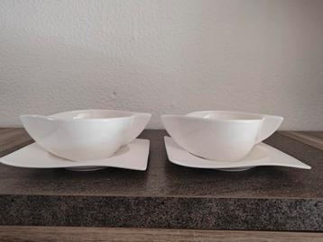 Villeroy & Boch New Wave Soepkom Met Schotel beschikbaar voor biedingen