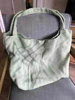 Prachtige wollen vintage deken tas handgemaakt XXL mombag, Ophalen of Verzenden, Nieuw, Schoudertas