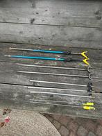 Set bestaande uit hengelsteunen & RVS banksticks 9x totaal, Watersport en Boten, Ophalen of Verzenden, Gebruikt, Overige typen