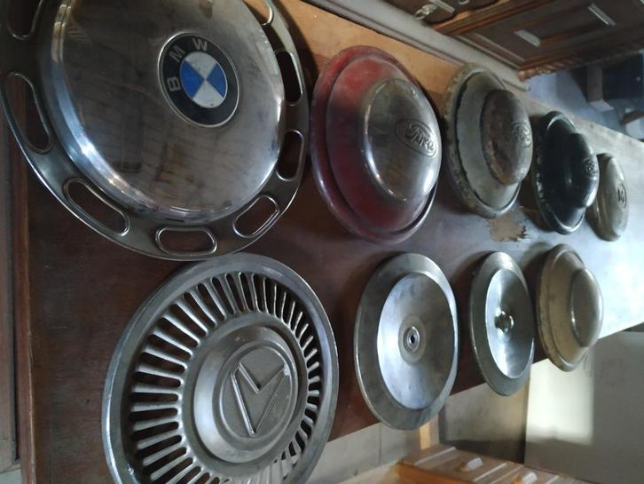 Oldtimers wieldoppen bmw Ford morris renault, Auto diversen, Wieldoppen, Gebruikt, Ophalen of Verzenden