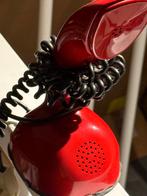 Zeldzame Ericsson Cobra Telefoon Rood - Vintage Jaren 60/70, Ophalen of Verzenden, Gebruikt, Met draaischijf