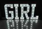 Gender Reveal: GIRL, Ophalen of Verzenden, Nieuw, Feestartikel, Geboorte of Huwelijk