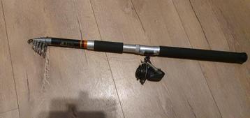 Telescopische Werphengel met molen te koop beschikbaar voor biedingen