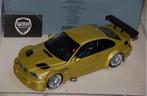 BMW M3 E46 GTR street phoenix yellow Minichamps 1:18 WRH, Hobby en Vrije tijd, Modelauto's | 1:18, Verzenden, Zo goed als nieuw