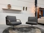 Nieuw Leolux Kudo Draaifauteuil Ceras leer Design stoel