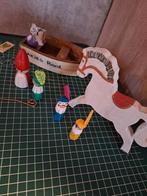 Pegdolls sinterklaas met paard en boot, Ophalen of Verzenden, Zo goed als nieuw