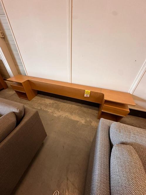 Ledikant bed ombouw met nachtkastjes houtlook | MOET NU WEG!, Huis en Inrichting, Slaapkamer | Bedden, Nieuw, Tweepersoons, Overige maten