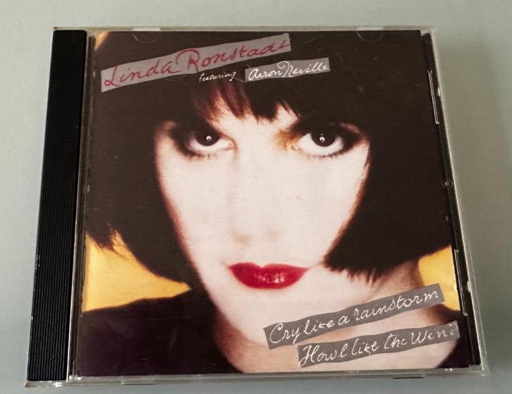 Linda Ronstadt / Aaron Neville – Cry Like A Rainstorm ,cd, Cd's en Dvd's, Cd's | Pop, Zo goed als nieuw, 1980 tot 2000, Ophalen of Verzenden