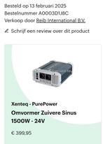 Xenteq PurePower 1500W - 24V Omvormer Zuivere Sinus, Ophalen of Verzenden, Nieuw