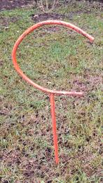Vintage stalen Sport letters. A t/m F ca. 60 cm hoog!, Ophalen of Verzenden