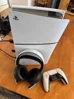 Playstation 5 Digital slim with Pulse Elite Headphones, Ophalen of Verzenden, Zo goed als nieuw, Playstation 5 Digital