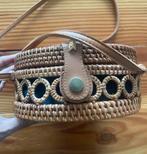 Bali Rotan Tasje met Details, Sieraden, Tassen en Uiterlijk, Tassen | Damestassen, Ophalen of Verzenden, Gebruikt, Bruin, Handtas