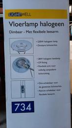 Vloerlamp, Ophalen, Nieuw, Halogeen