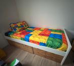 Gratis eenpersoonsbed met opberglades, Ophalen, Gebruikt, 90 cm, Eenpersoons