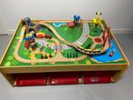Kidcraft houten treintafel compleet, Ophalen, Gebruikt