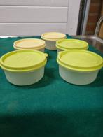 tupperware voedselcontainers 5x, Huis en Inrichting, Keuken | Tupperware, Ophalen of Verzenden, 'T Olde Gre-j, Info@toldegrej.nl