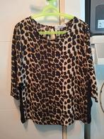 Hele leuke top met dierenprint. Maat M., Maat 38/40 (M), Zwart, Ophalen of Verzenden, Korte mouw