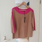 colorblock trui Comma maat 36 (maat S) NIEUW MET KAARTJE, Bruin, Nieuw, Maat 36 (S), Comma
