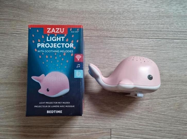 Zazu Wally Roze Muzikale Babyprojector light projector, Kinderen en Baby's, Kinderkamer | Inrichting en Decoratie, Zo goed als nieuw
