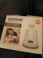 Luvion eco fast deluxe flessenwarmer, Kinderen en Baby's, Babyvoeding en Toebehoren, Ophalen of Verzenden, Zo goed als nieuw, Flessen- of potjesverwarmer